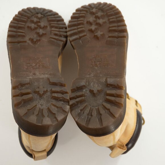 Dr Martens 939 Wheat Nubuck 6 Hole Men's Ben Boots Made in England | US 11 UK10 - Picture 8 of 13